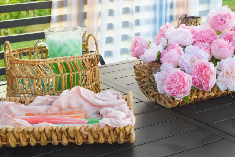 How can I decorate my patio for the summer?