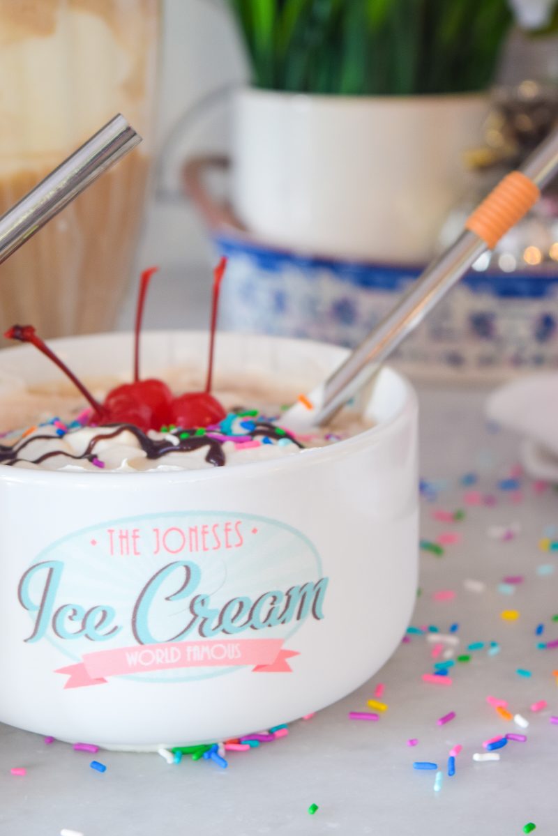 Ice Cream Sundae Float