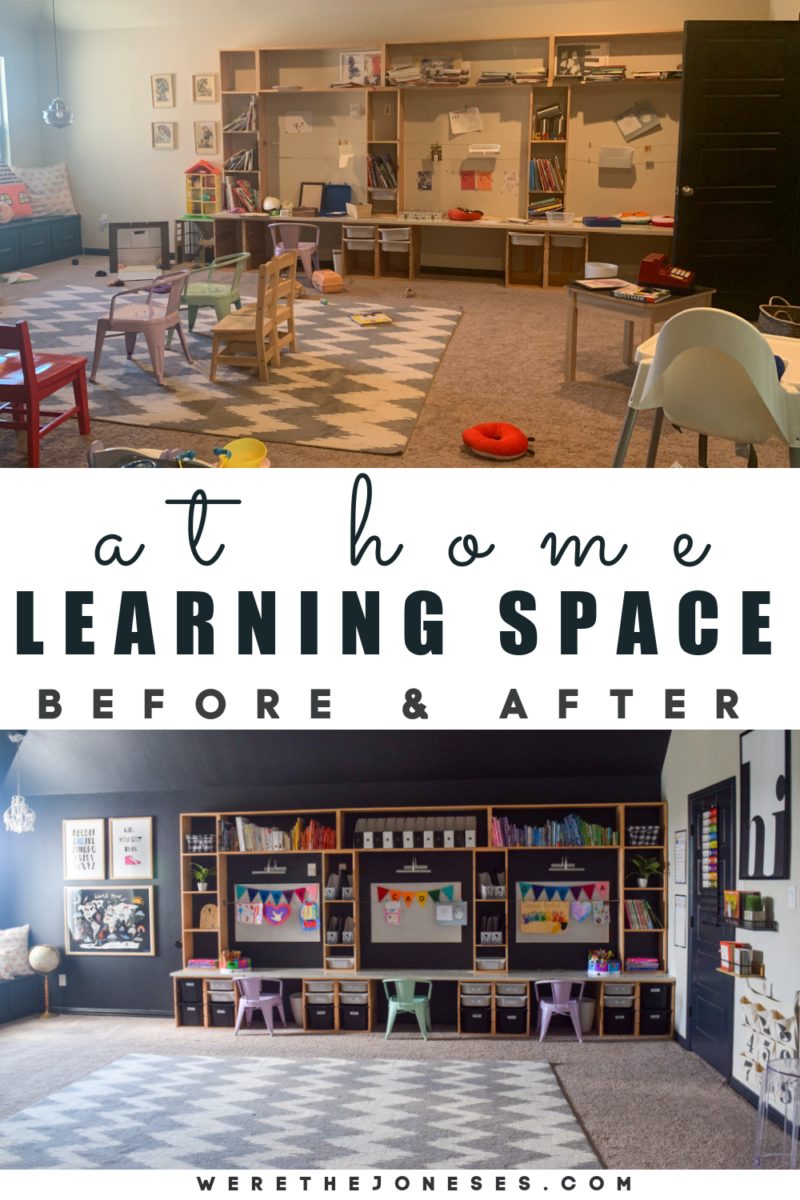 creating a learning space at home
