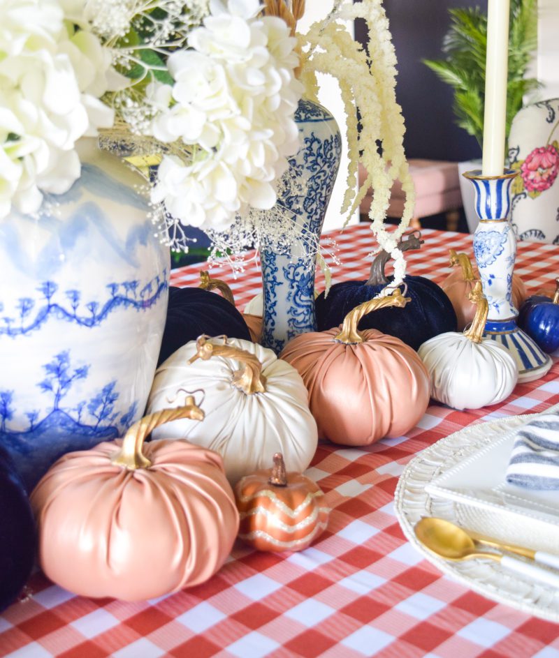 Fall table centerpieces
