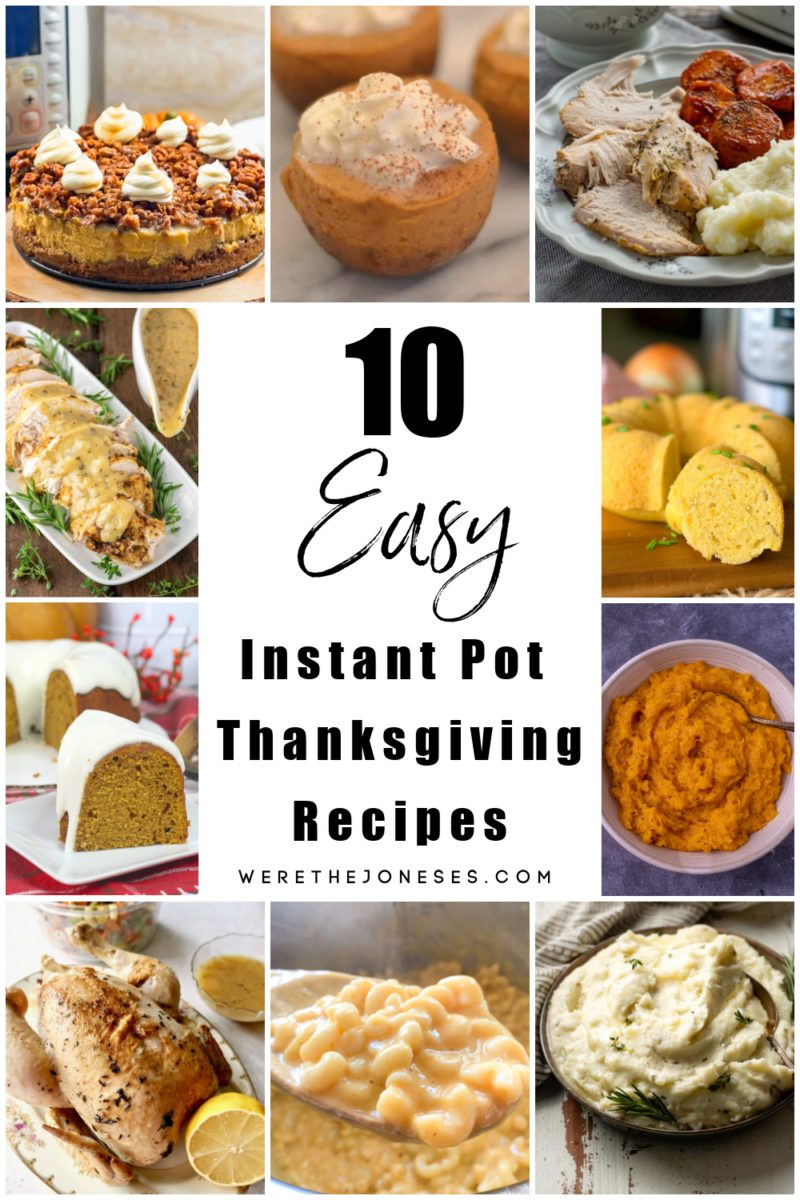 Best instant pot thanksgiving recipes