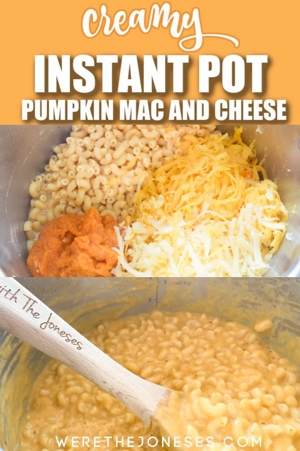 Instant Pot Pumpkin Mac And Cheese | Easy One Pot Recipe! » We're The ...