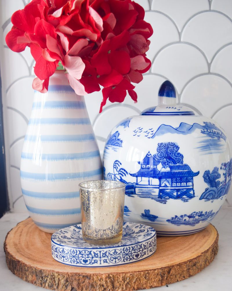 blue and white christmas ideas
