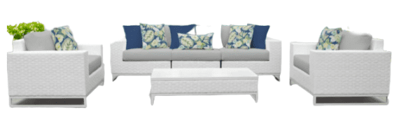 6-piece sectional seating set